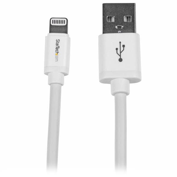 StarTech.com StarTech.com 2m White 8-pin Lightning to USB Cable 2436590