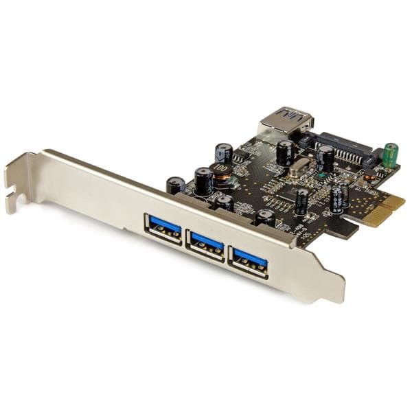 StarTech.com StarTech.com 4 Port PCI Express USB 3.0 Card - 3 + 1 2940629