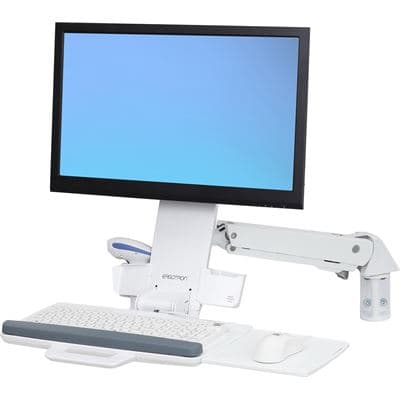 ERGOTRON ERGOTRON SITSTAND COMBO ARM WHITE 3018101