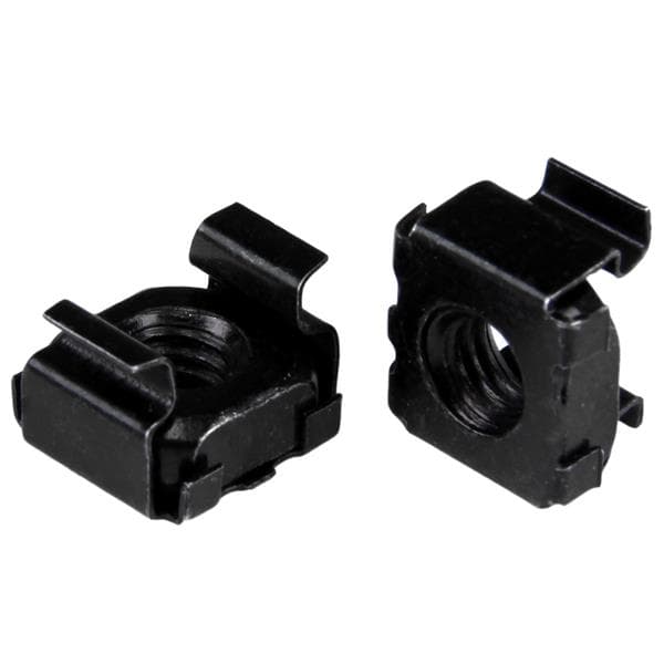 StarTech.com StarTech.com M6 Cage Nuts - 50 Pack Black 3101137