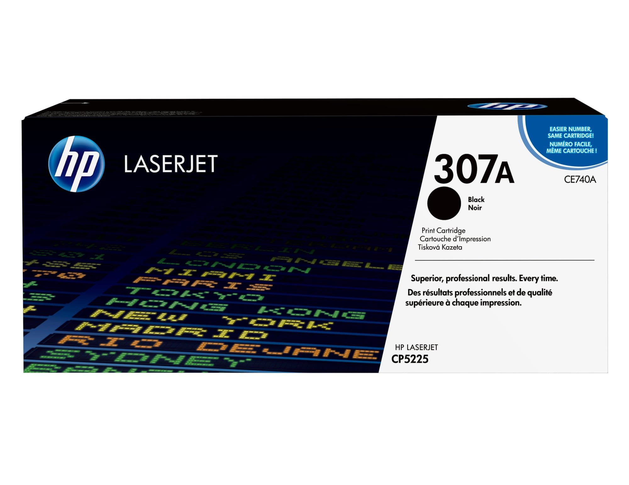 HP HP 307A BLACK LJ TONER CART CE740A 3331063
