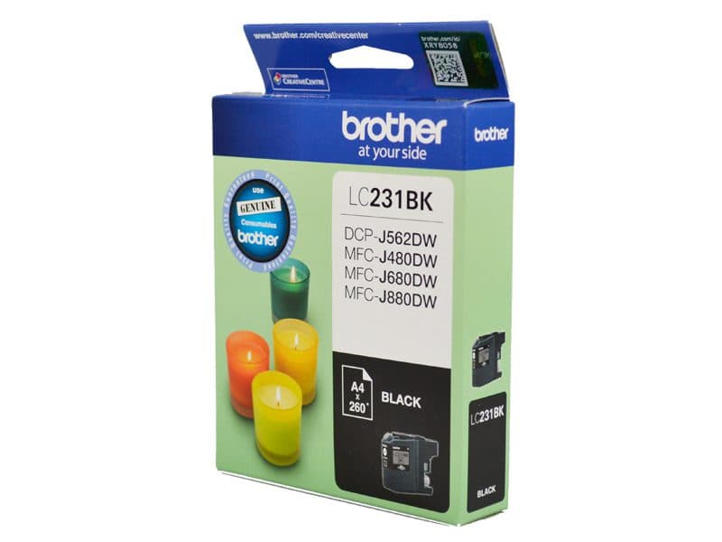 BROTHER BROTHER LC231BK INK CARTRIDGE BLACK 3390974