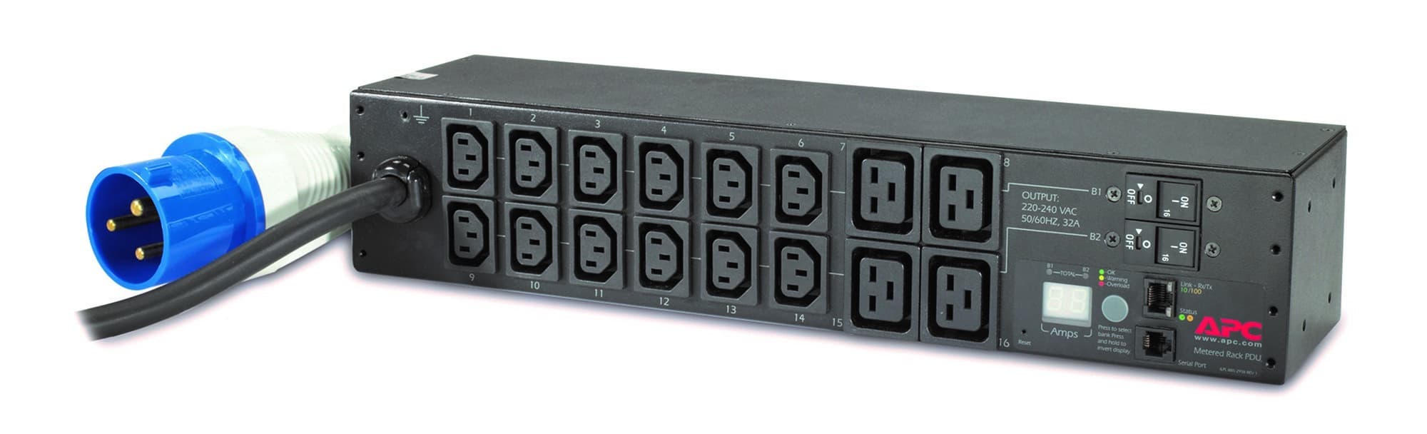 APC APC RACK PDU. METERED. 2U. 32A. 230V. (12) C 3495210