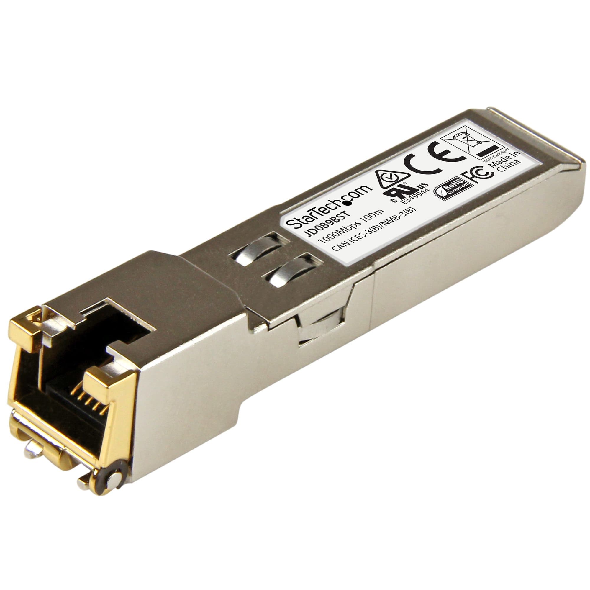 StarTech.com StarTech.com HP JD089B 1000Base-T SFP Transceiver 3572274