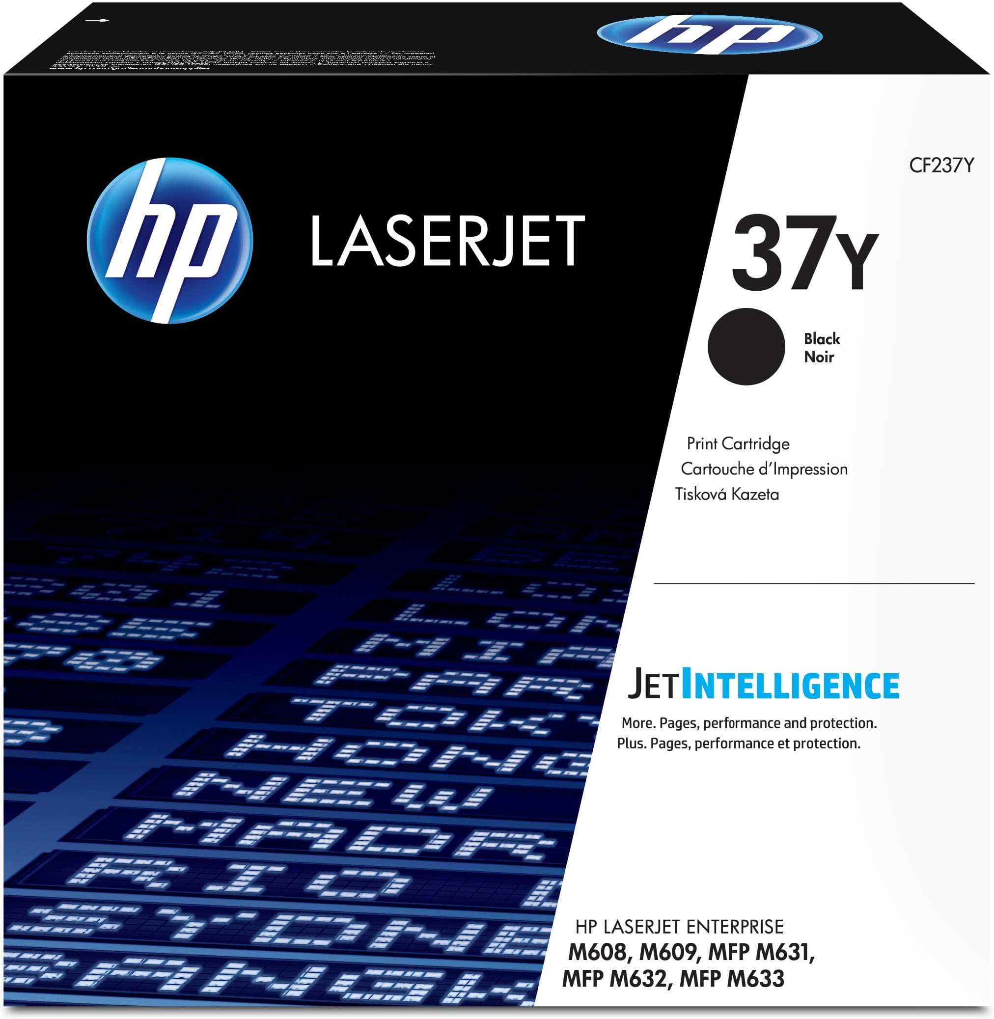 HP HP 37Y Black LaserJet Toner Cartridge 3617891