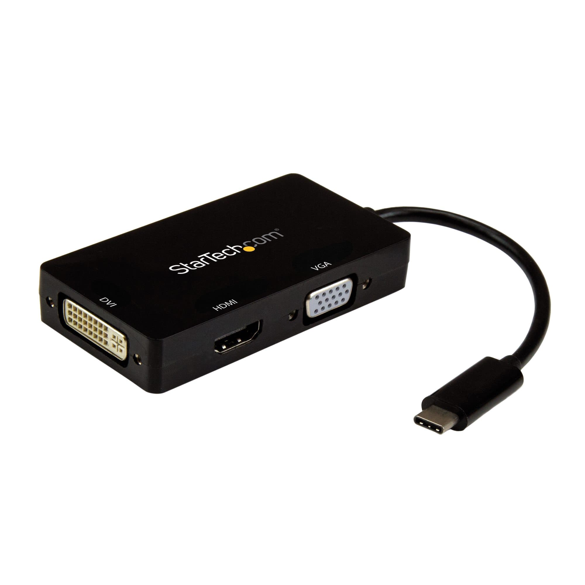 StarTech.com StarTech.com 3-in-1 USB-C to VGA DVI or HDMI 3695898