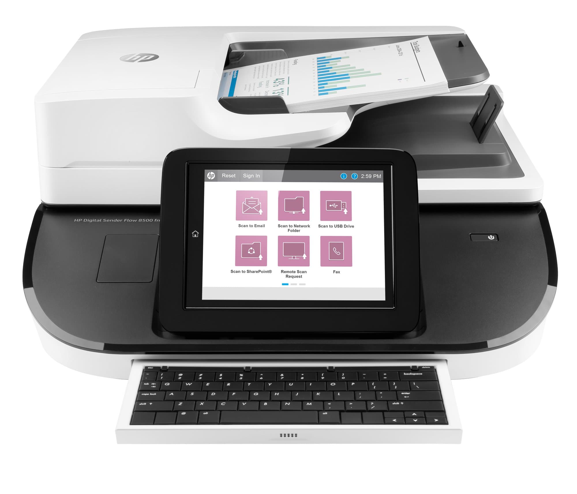 HP HP Digital Sender Flow 8500 fn2 Scanner 4011437