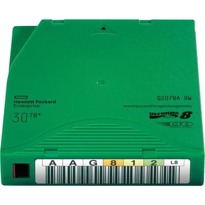 Hewlett Packard Enterprise Hewlett Packard Enterprise HPE LTO-8 Ultrium 30TB RW 4031777