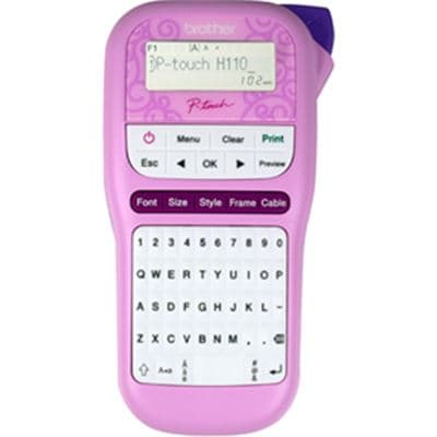 BROTHER BROTHER PTH110PK PTOUCH DURABLE LABEL MAKER PINK 4039377