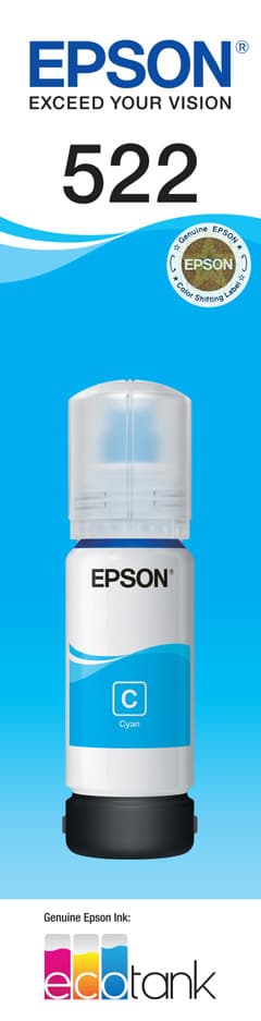 EPSON EPSON T522 CYAN INK BOTTLE 4309512