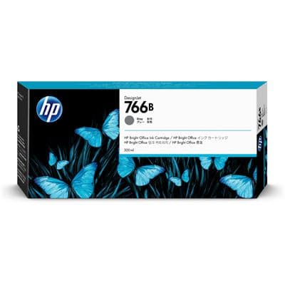 HP HP 766B 300ml Gray Ink Cartridge 4635449