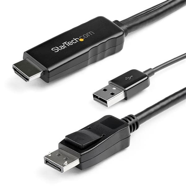 StarTech.com StarTech.com Adapter - HDMI to DisplayPort Cable - 4K 4833281