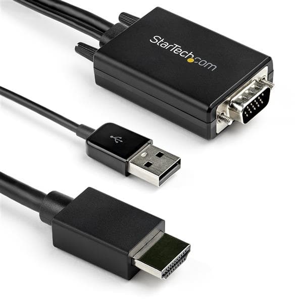 StarTech.com StarTech.com Adapter - VGA to HDMI - 2 m (6.6 ft.) 4833296