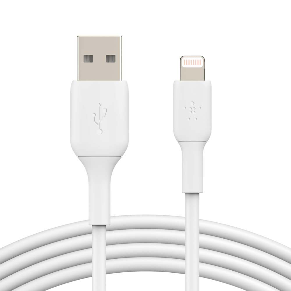 BELKIN BELKIN LIGHTNING TO USB-A CABLE 2M WHITE 4835406