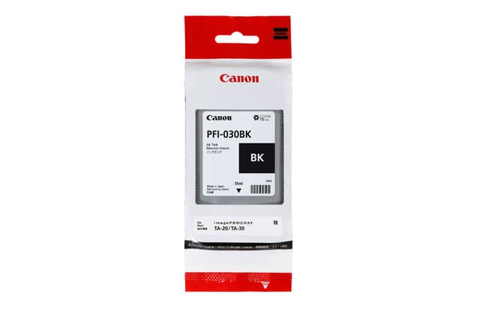 CANON CANON PFI-030BK Pigment Black Ink Tank 55ml 4937055