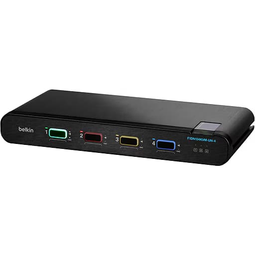 BELKIN Belkin 4-Port Single Head KVM Switch 5088470