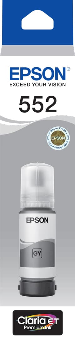 EPSON EPSON T552 GREY ECOTANK INK BOTTLE 5195738