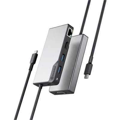 ALOGIC ALOGIC USB-C FUSION MAX 6-IN-1 HUB-SPACE GREY 5335988