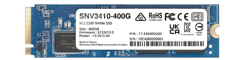 SYNOLOGY SYNOLOGY 400GB M.2 2280 NVMe SSD 5369585