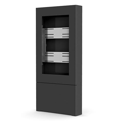 AV Supply Group AV Supply Group 49in PORTRAIT FLOOR KIOSK BLACK 5890003