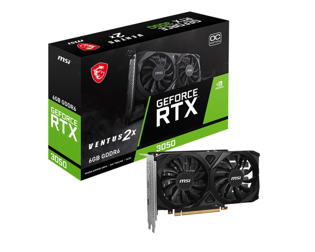 MSI MSI GEFORCE RTX 3050 VENTUS 2X 6G OC 6152108