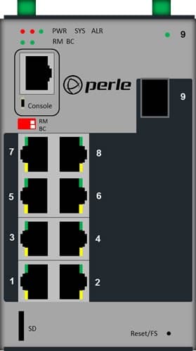 PERLE PERLE IDS-409-1SFP Ethernet Switch 6493802