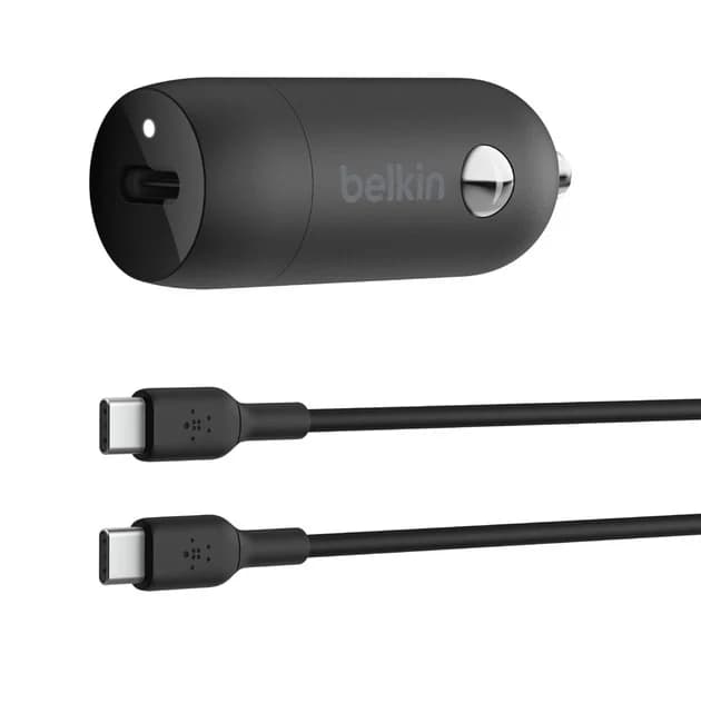 BELKIN BELKIN 30W USB PD CAR CHARGER WITH PPS W/PVC 6515711