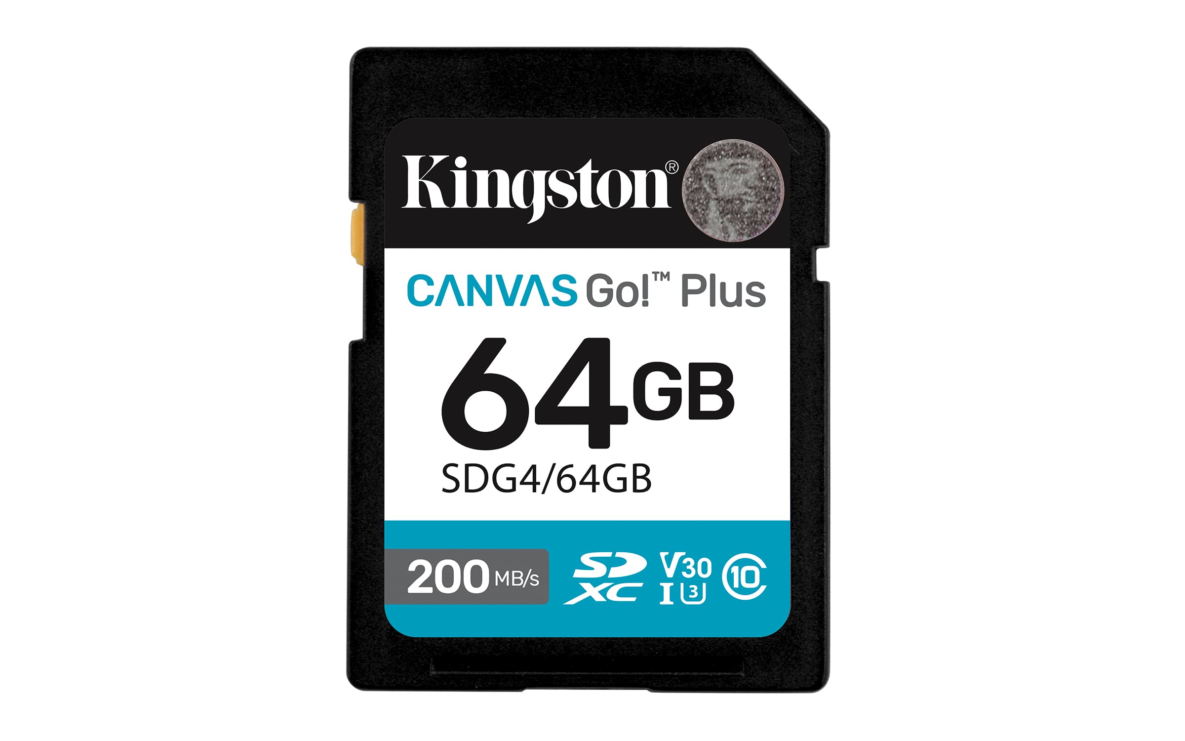 KINGSTON KINGSTON 64GB SDXC CANVAS GO PLUS GEN4 200MB/S 6545377