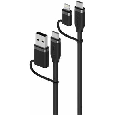 ALOGIC ALOGIC 4-IN-1 UNIVERSAL CHARGING CABLE 1.5M BK 6589097