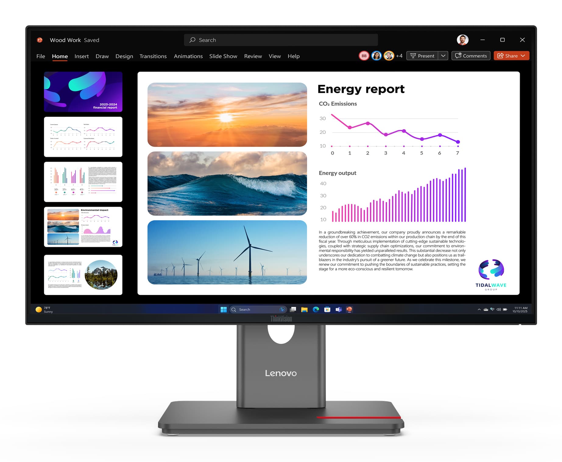 LENOVO LENOVO P24Q-40 23.8IN QHD (HDMI+DP) 3YR 6647218