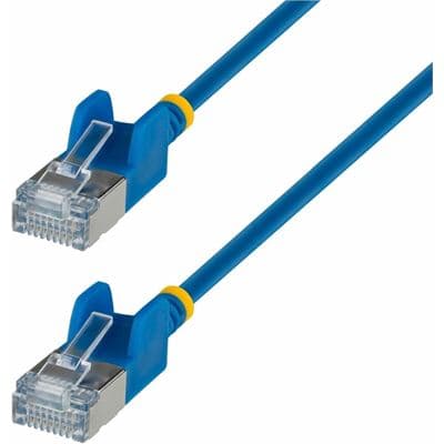 StarTech.com 2m Black Ultra Slim CAT6a Cable 6839608