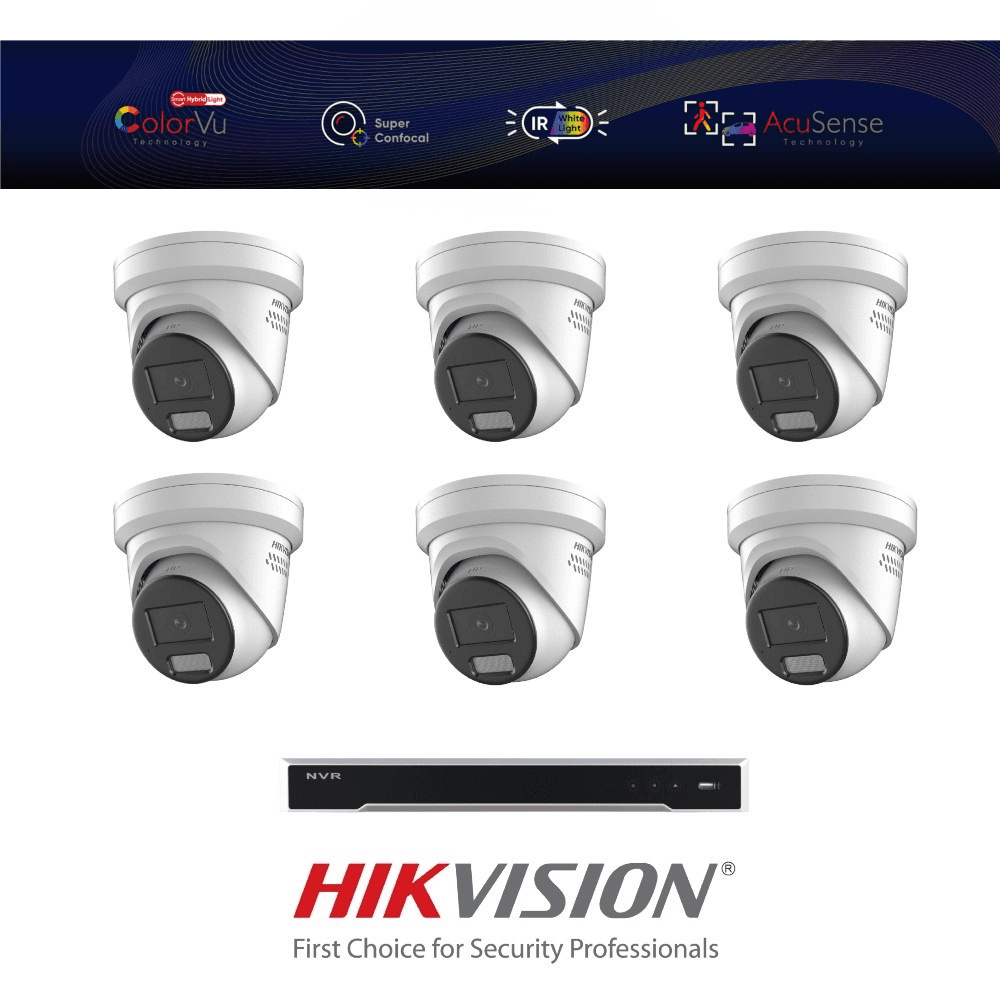 Hikvision Hikvision HIK8MPCVIPCCTVKIT3 HIK8MPCVIPCCTVKIT3
