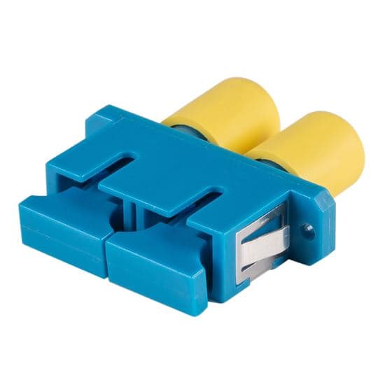 Dynamix DYNAMIX Fibre SC to ST Duplex, Single-mode Joiner, Zirconia A-FIBSCST-DSM