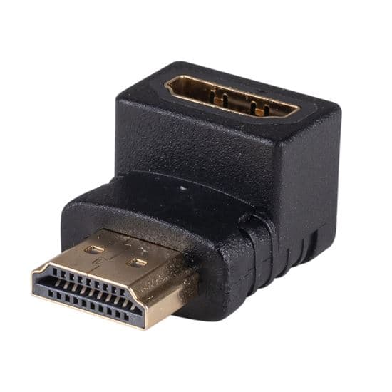 Dynamix DYNAMIX HDMI Down Angled Adapter, High-Speed with Ethernet Gold A-HDMI-LA