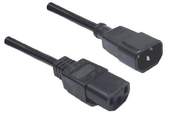 Dynamix DYNAMIX 0.5M IEC Male to Female 10A SAA Approved Power Cord. C-POWERC-X0