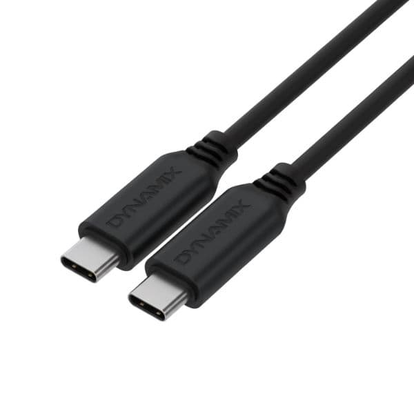 Dynamix DYNAMIX 0.5m USB-C 240W PD Fast Charge Data Cable - USB 2.0 Data Transfer C-U20-CC-0-5
