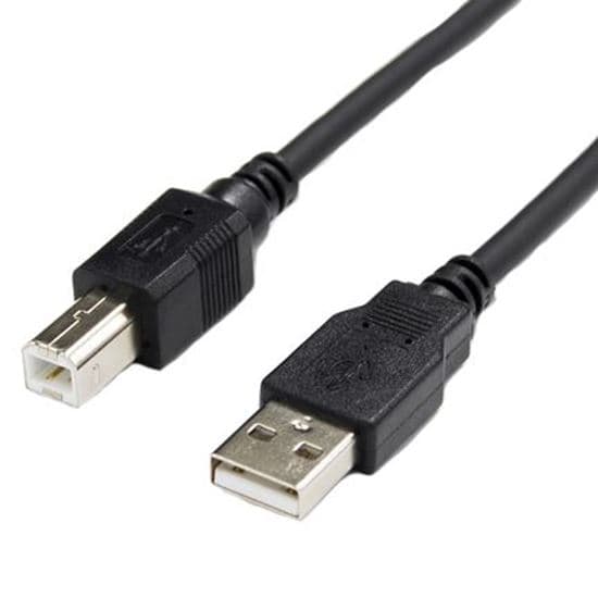 Dynamix DYNAMIX 1m USB 2.0 Cable USB-A Male to USB-B Male Connectors. C-U2AB-1