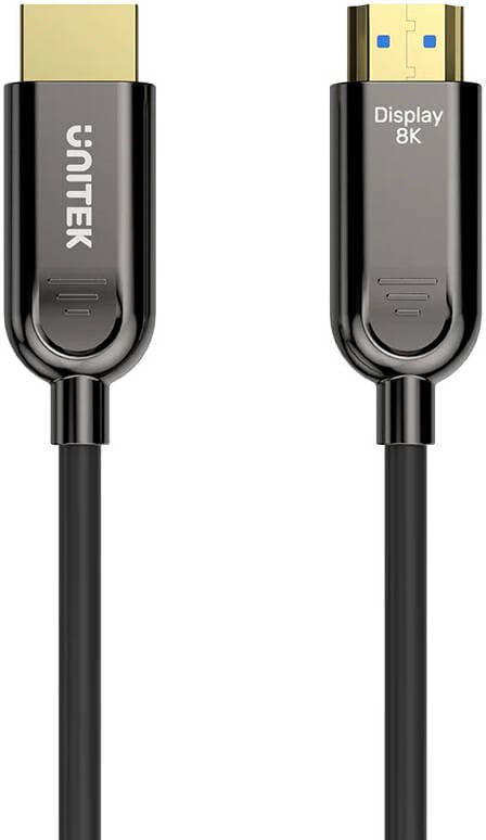 Unitek UNITEK 100M 8K HDMI Fiber Optic 2.1 Cable & Supports 48Gbps. C11085GY01-100M
