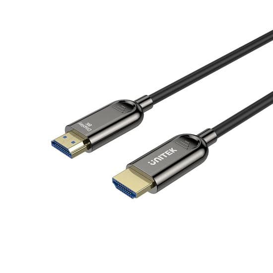 Unitek UNITEK 10M 8K HDMI Fiber Optic 2.1 Cable & Supports 48Gbps. C11085GY01-10M