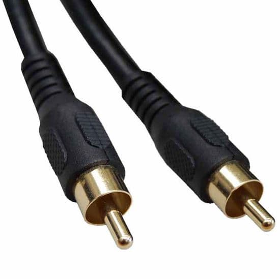 Dynamix DYNAMIX 5m RCA Digital Audio Cable RCA Plug to Plug, High Resolution CA-RCA-MM5