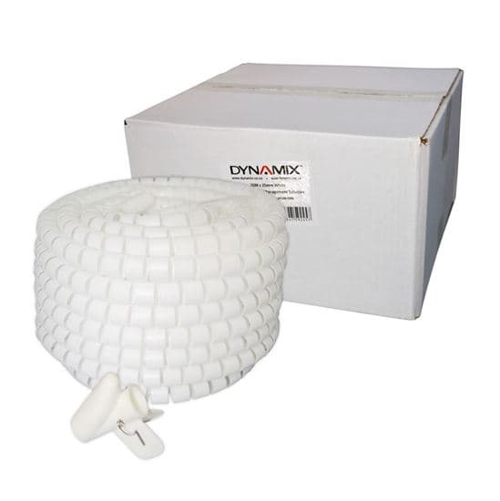 Dynamix DYNAMIX 20mx25mm Easy Wrap - Cable Management Solution, Bulk Packed, EW-2520W
