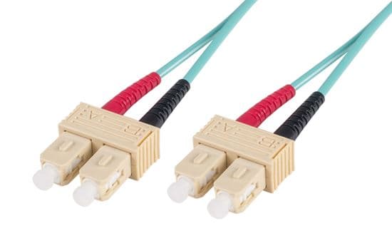 Dynamix DYNAMIX 15M 50u SC/SC OM3 Fibre Lead (Duplex, Multimode) FL-SCSC50-15