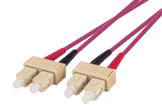 Dynamix DYNAMIX 15M 50u SC/SC OM4 Fibre Lead (Duplex, Multimode) FL-SCSCOM4-15