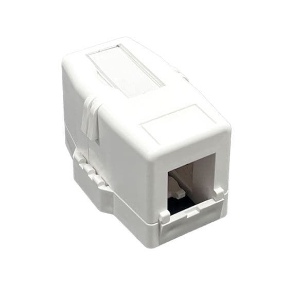 Dynamix DYNAMIX 1 Port Unloaded Keystone Surface Mount Enclosure. FMT-UK-1PV2