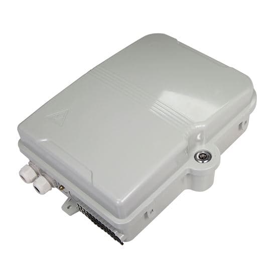 Dynamix DYNAMIX Lockable Indoor/Outdoor Fibre Termination Box. 24x position FWEIP24