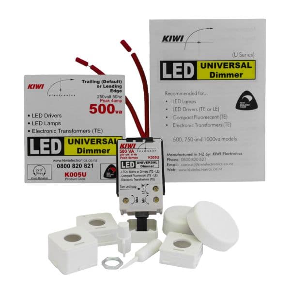 KIWI UNIVERSAL Dimmer 500va K005U