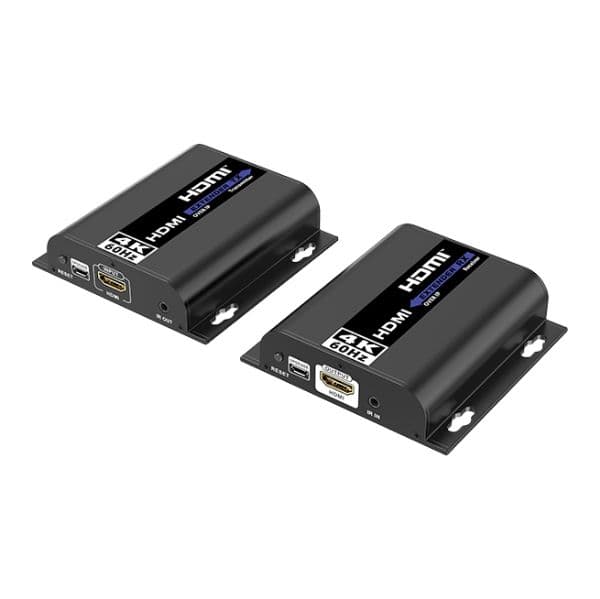 Lenkeng HDMI Extender Over IP CAT5/5e/6 Network Kit Transmitter & Receiver Kit LKV483-M5.0