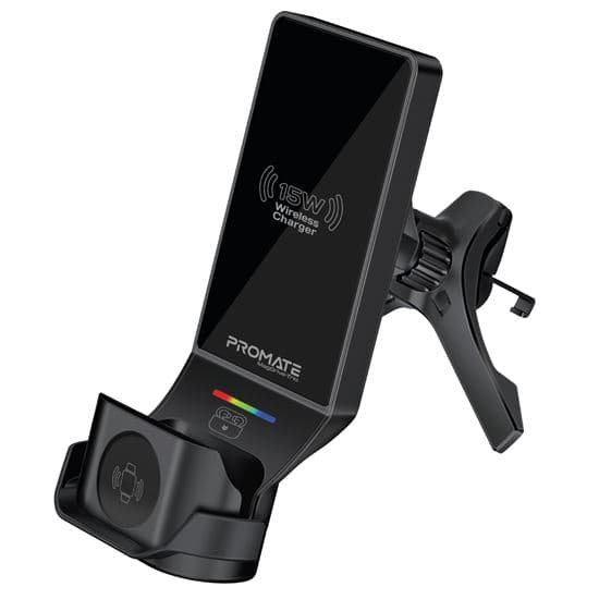 Promate PROMATE 15W 3-in-1 MagSafe InCar Qi2 Phone Wireless Charging Station MAGDRIVE-TRIO