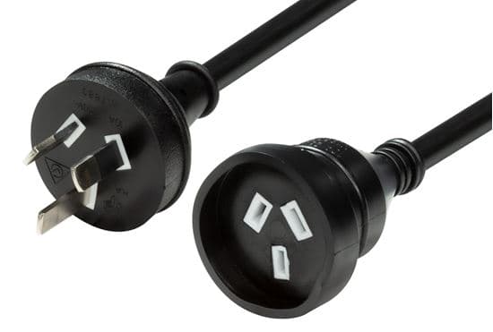 Dynamix DYNAMIX 7M 240v 10A Standard Duty Power Extension Lead PEXT7MBK