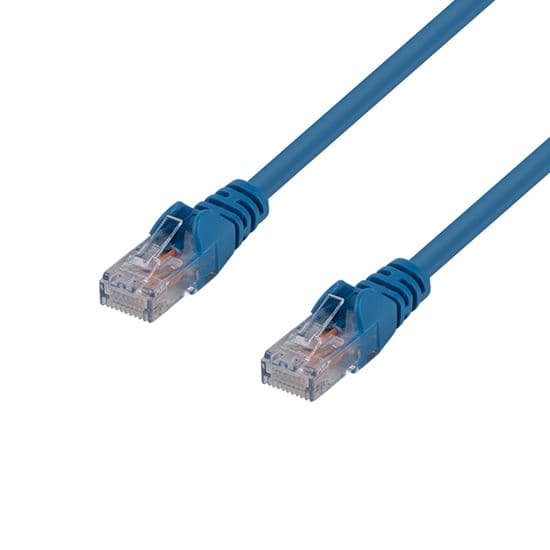 Dynamix DYNAMIX 20m Cat6 Blue UTP Patch Lead (T568A Specification) 250MHz PLE-C6A-20
